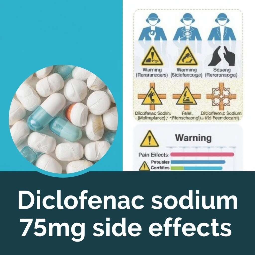 Diclofenac sodium 75mg side effects: risks, common symptoms, and safety tips